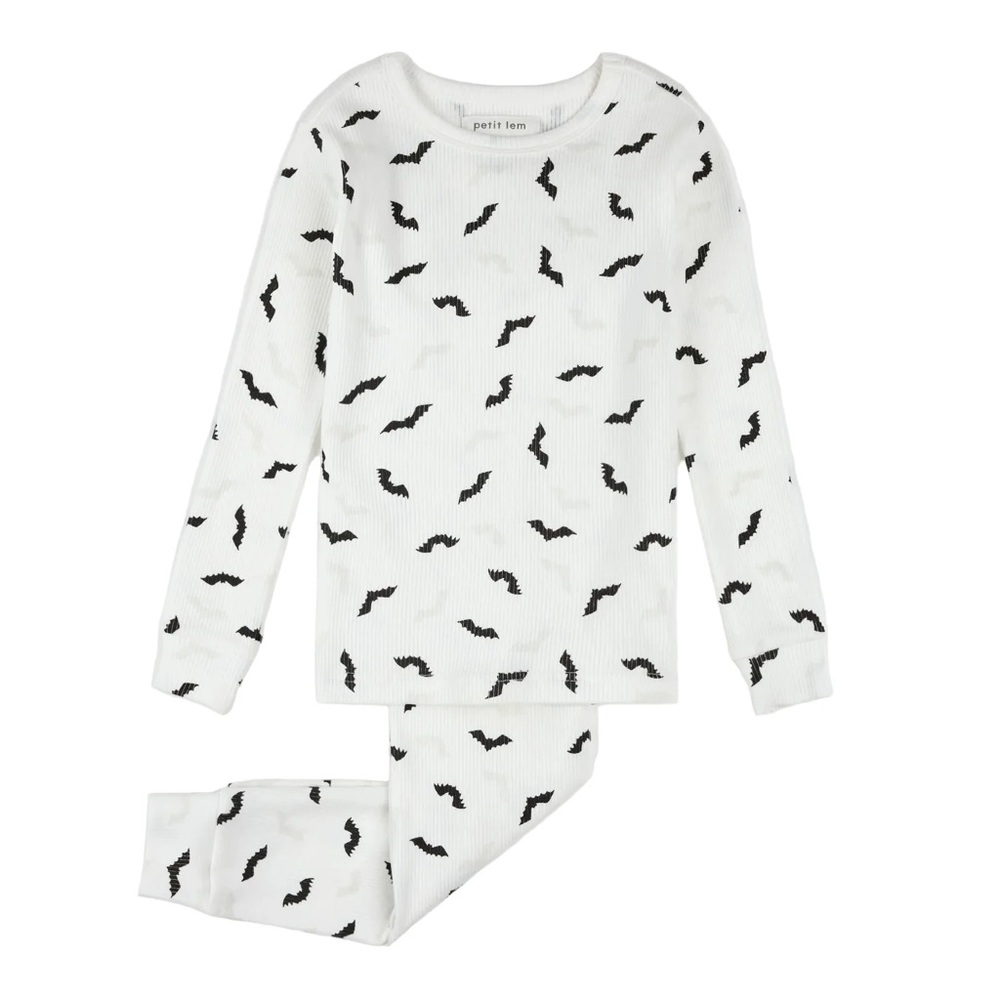 PETIT LEM Glow in the Dark Bat Print | Size 2